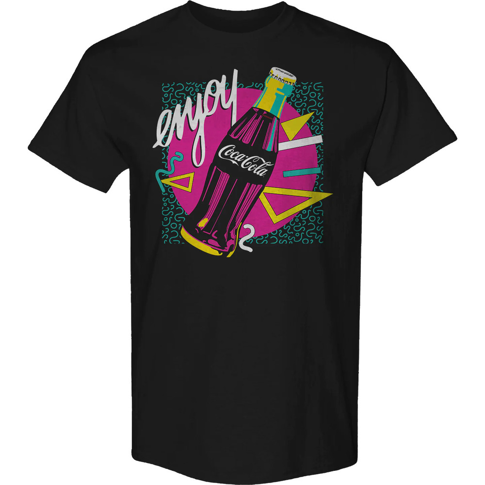 Retro Shapes Enjoy Cocacola Tshirt
